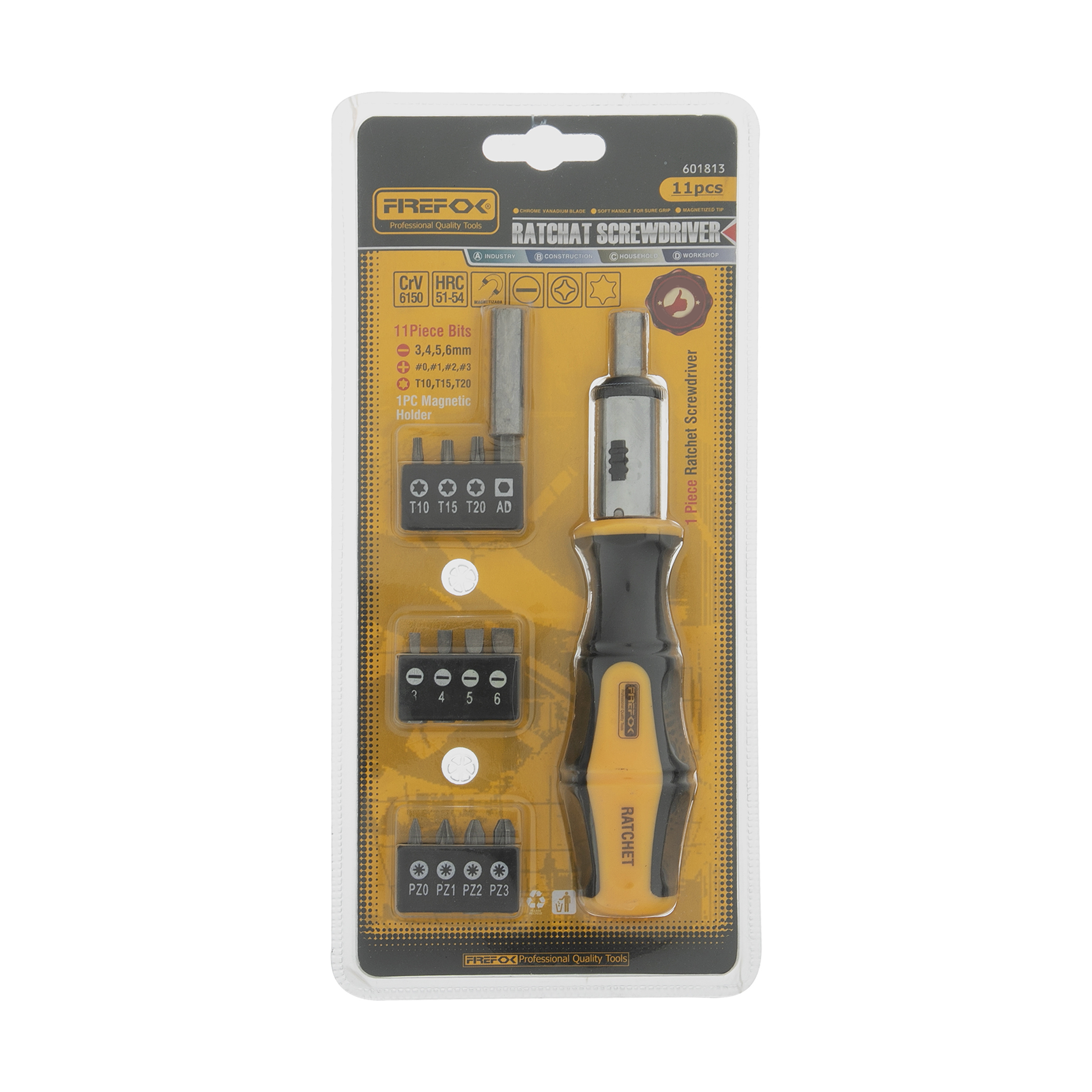 مجموعه 13 عددی سری پیچ گوشتی فرفوکس کد 60181