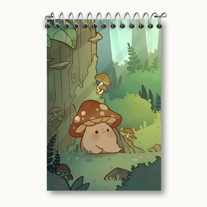 دفتر یادداشت 50 برگ خندالو مدل قارچ کد F1362