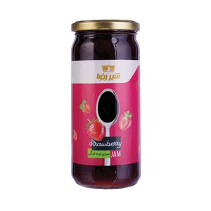 مربا توت فرنگی شیررضا - 600 گرم