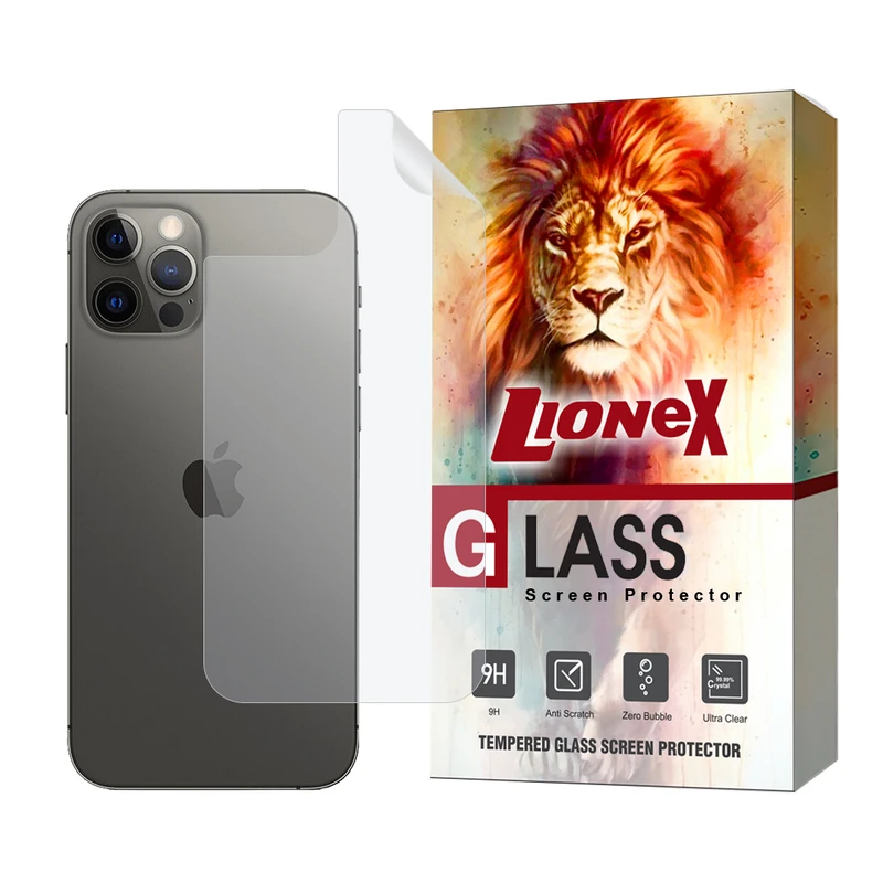 محافظ پشت گوشی هیدروژل لایونکس مدل MTBNANO مناسب برای گوشی موبایل اپل iPhone 12 Pro Max