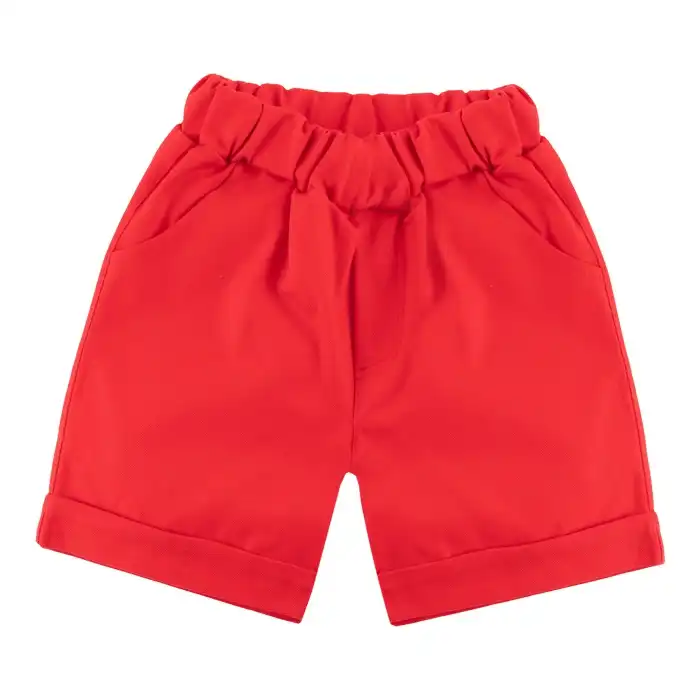 ست پیراهن و شلوارک نوزادی فیورلا مدل سگ خوشحال 23044