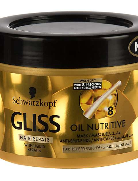 روغن ترمیم کننده و مغذی مو گلیس سری Hair Repair مدل Oil Nutritive حجم 200 میلی لیتر