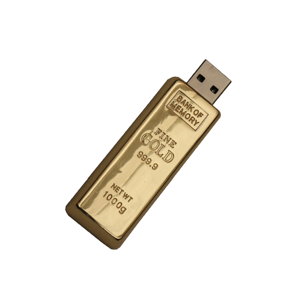 فلش مموری فلزی دایا دیتا طرح شمش طلا مدل ME1001-USB3 ظرفیت 128 گیگابایت