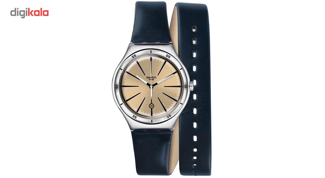 ساعت مچی عقربه ای زنانه سواچ مدل YWS408