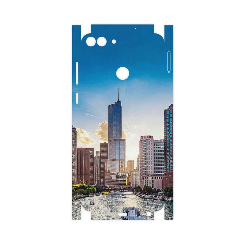 برچسب پوششی ماهوت مدل City of Chicago-FullSkin مناسب برای گوشی موبایل هوآوی P Smart