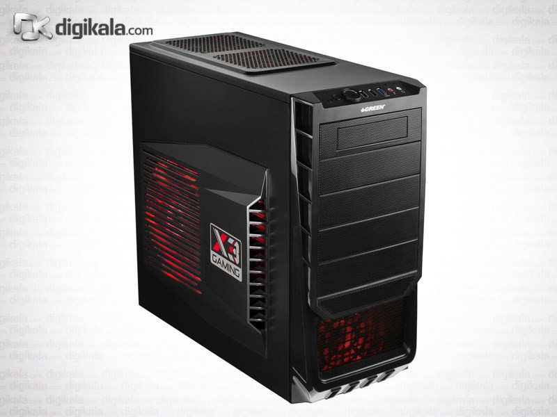 کیس کامپیوتر مخصوص بازی گرین مدل X3