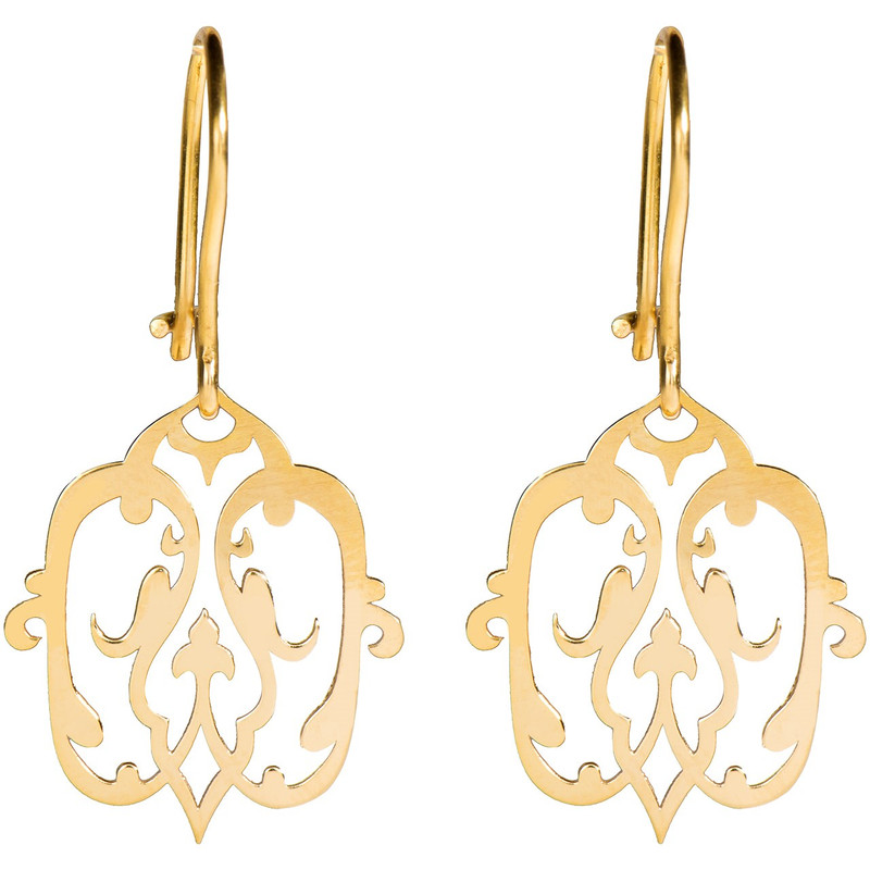 گوشواره طلا 18 عیار پندار گلد مدل GM43