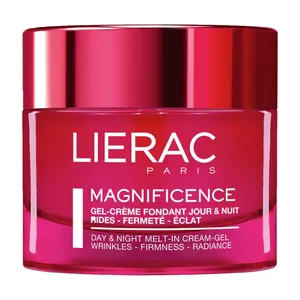 ژل-کرم ضد چروک لیراک سری Magnificence مدل Day And Night Melt-In حجم 50 میلی لیتر