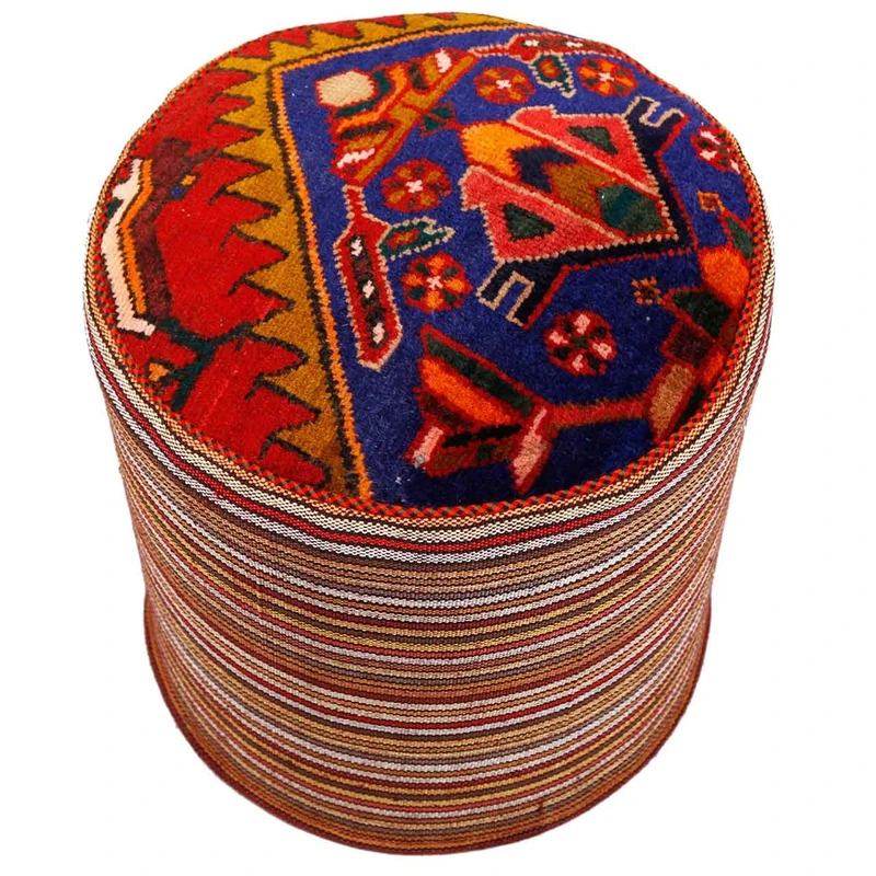 پاف فرش راگچری کد BAGH702