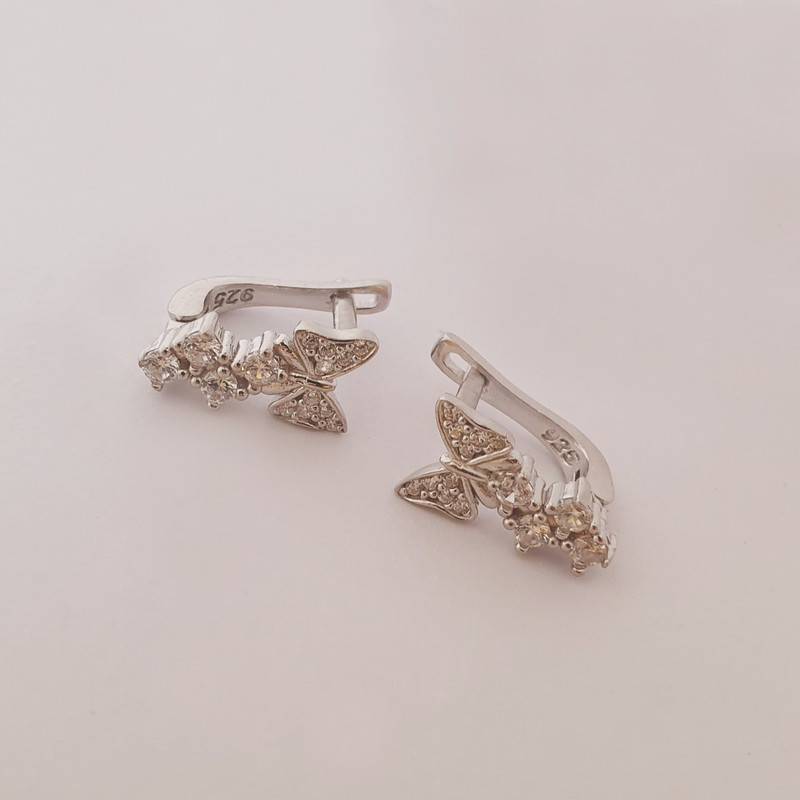 گوشواره نقره زنانه مدل G182