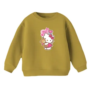 سویشرت بچگانه مدل کیتی کد 04 رنگ نسکافه ای