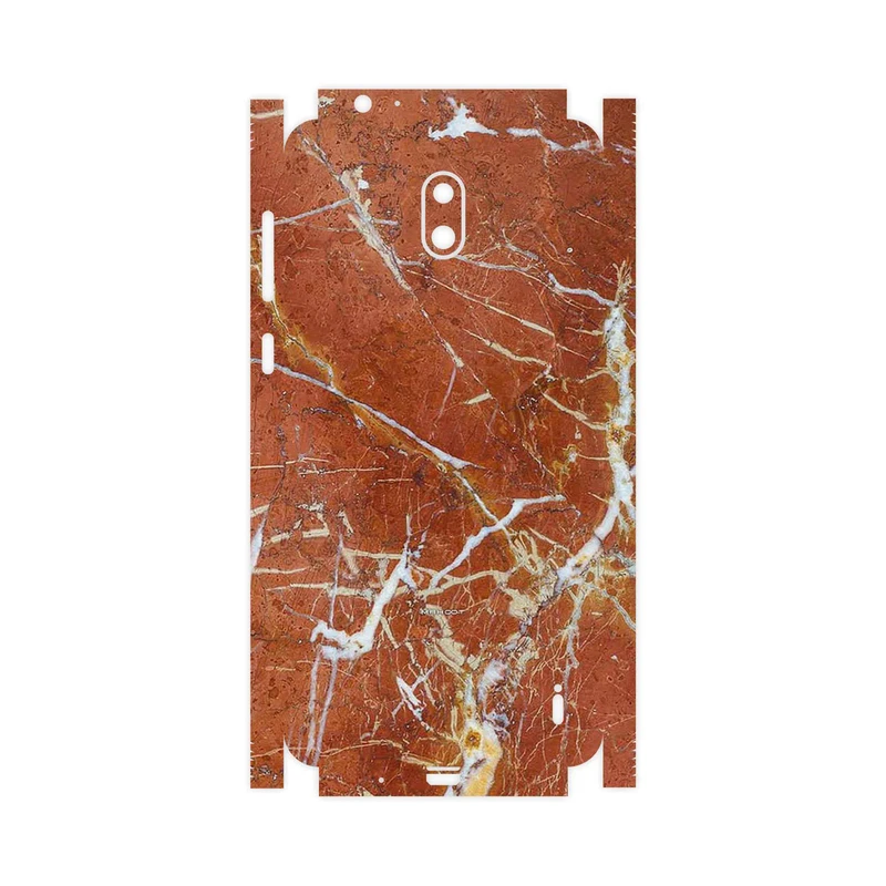 برچسب پوششی ماهوت مدل Red Marble-FullSkin مناسب برای گوشی موبایل نوکیا 2
