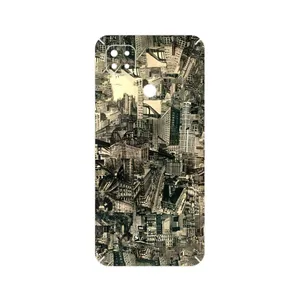 MAHOOT Collage of Skyscraper Cover Sticker for Xiaomi Redmi 9C NFC