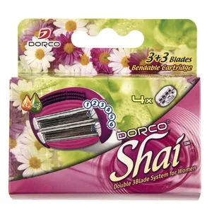Dorco Shai 6 Razor Blades Pack Of 4