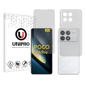 Unipro Star 4 model matte screen protector suitable for Xiaomi Poco F6 Pro mobile phone with back protector