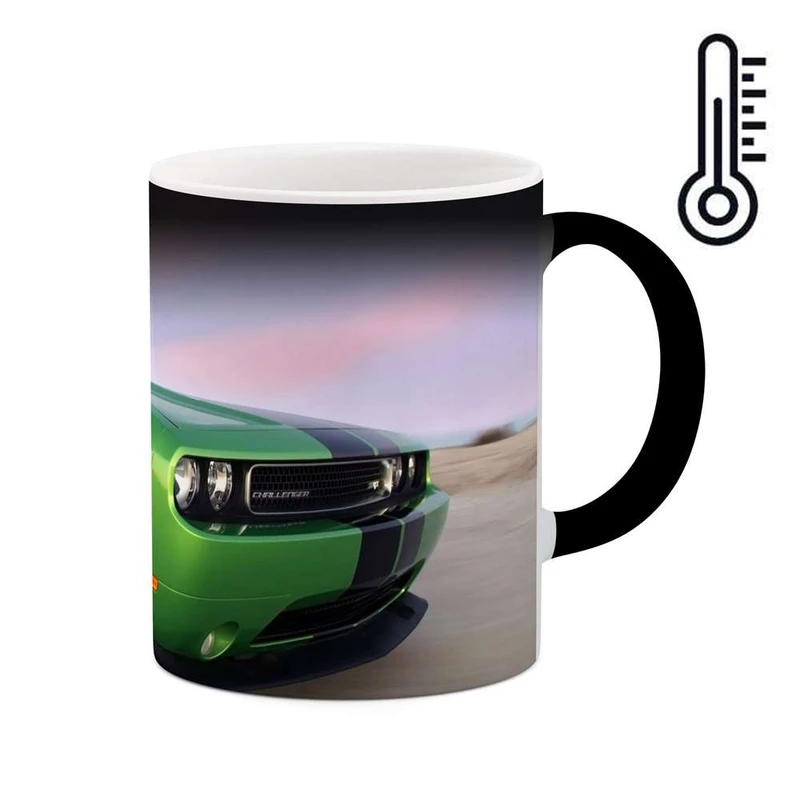 ماگ حرارتی کاکتی مدل ماشین دوج چلنجر کد mgh11530