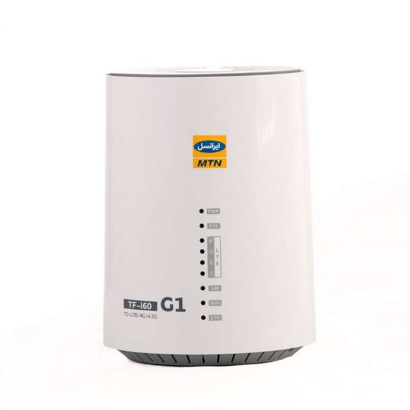 مودم 4G/TD-LTE ایرانسل مدل TF-i60 S1 به همراه سیمکارت و 1500 گیگابایت اینترنت یکساله مودم 4G/TD-LTE ایرانسل مدل TF-i60 S1 به همراه سیمکارت و 1500 گیگابایت اینترنت یکساله