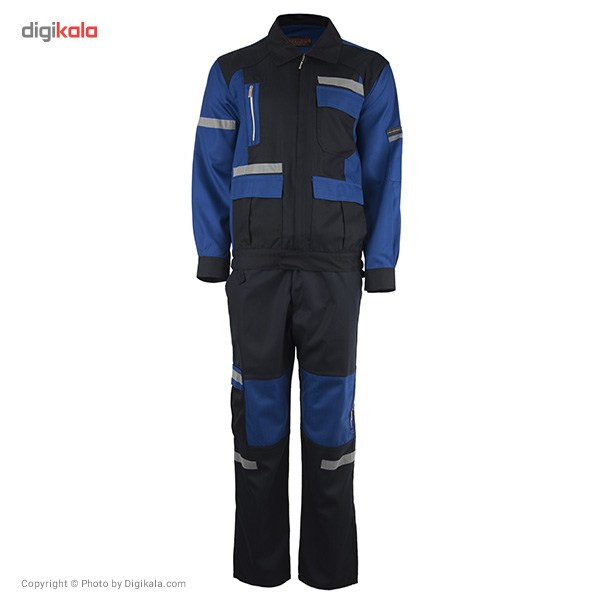 لباس کار مهندسی خادم مدل آبی سرمه‌ای