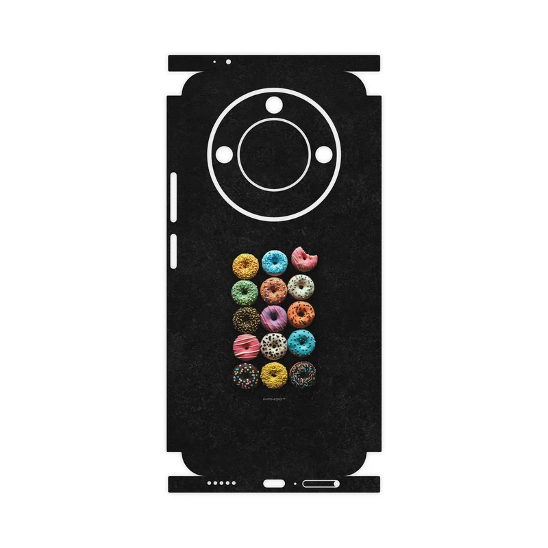 برچسب پوششی ماهوت مدل Doughnut-FullSkin مناسب برای گوشی موبایل آنر X9c Smart
