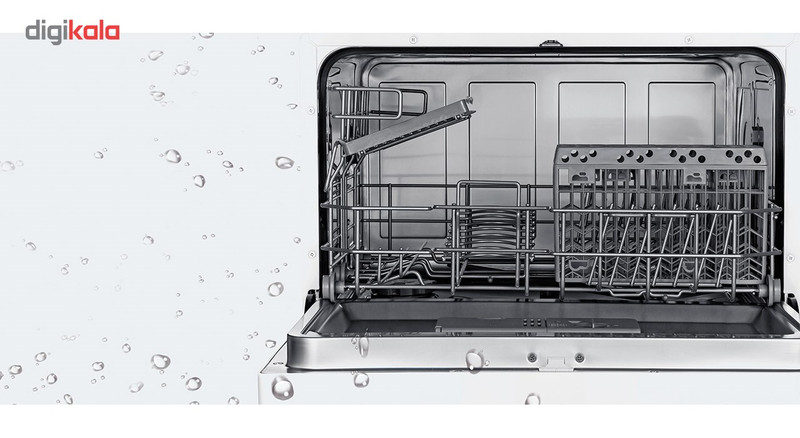 ماشین ظرفشویی رومیزی مایدیا مدل WQP6-3602F