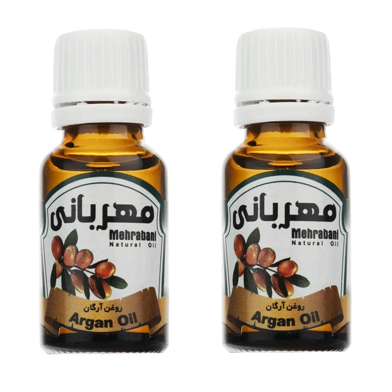 روغن آرگان مهربانی مدل 2-RBM-AR حجم 18 میلی لیتر بسته 2 عددی