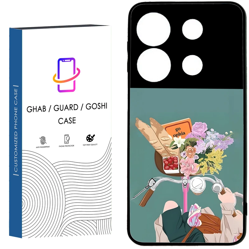کاور قاب گارد گوشی طرح دخترانه کد 84- TPU مناسب برای گوشی موبایل شیائومی Redmi Note 13 Pro 5G / Poco X6 5G