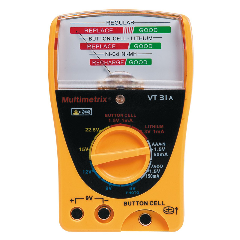 تستر باتری مولتی متریکس مدل VT31A تستر باتری مولتی متریکس مدل VT31A