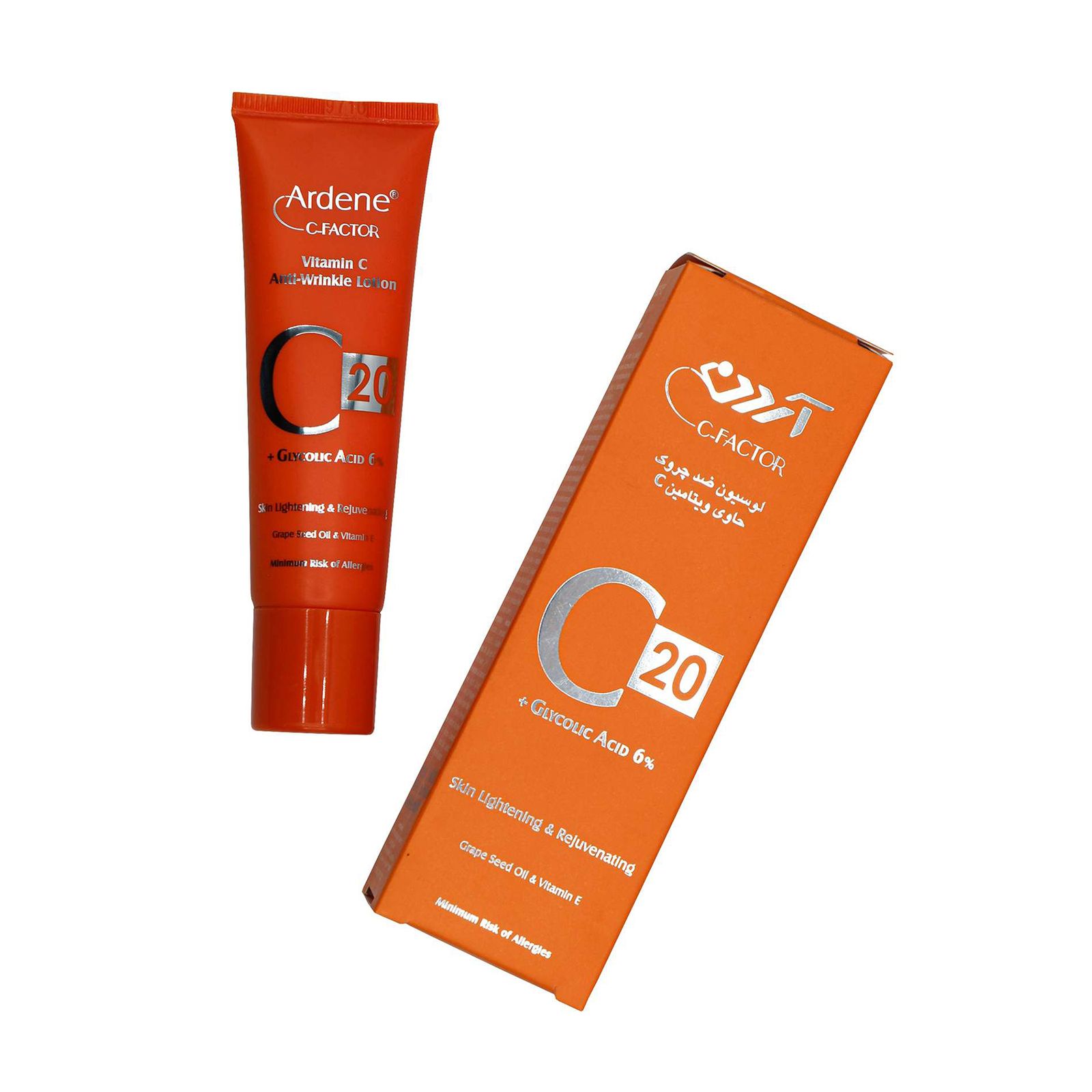 لوسیون ضد چروک آردن سی فکتور مدل Vitamine C وزن 30 گرم -  - 7