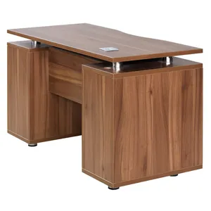 میز اداری ایستا مدل IC300 گردویی روشن