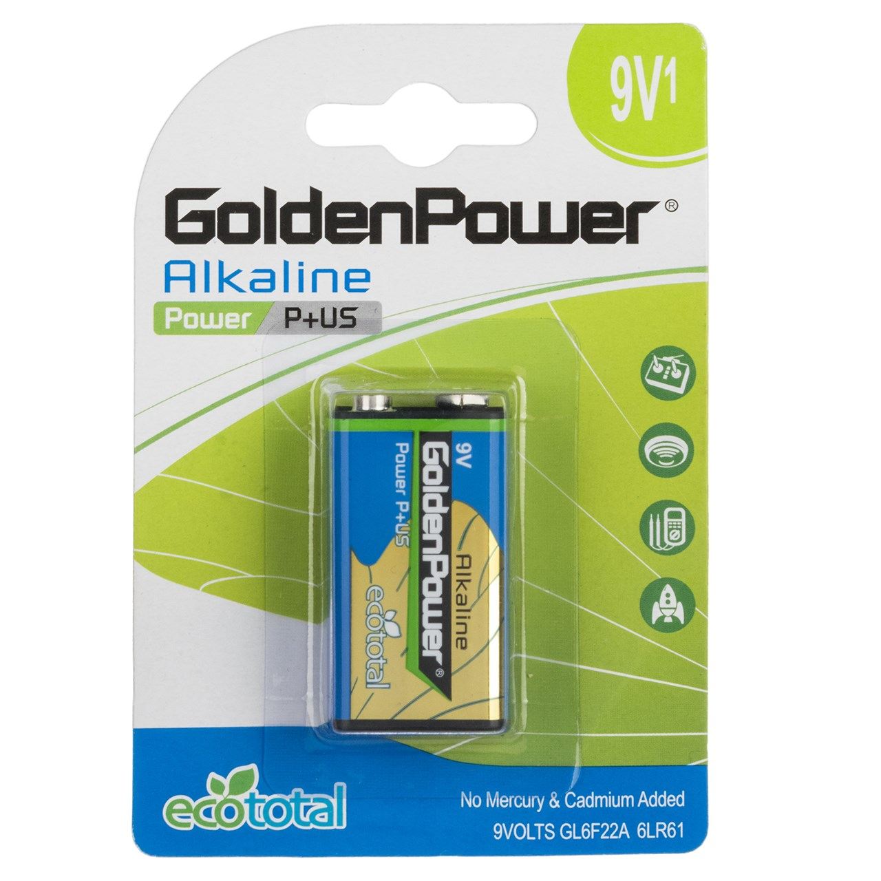 باتری کتابی گلدن پاور مدل Power P Plus US
