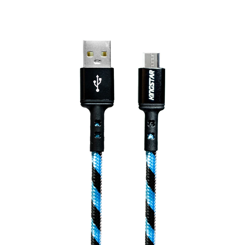 کابل تبدیل USB به microUSB کینگ استار مدل K120A طول 1.1 متر