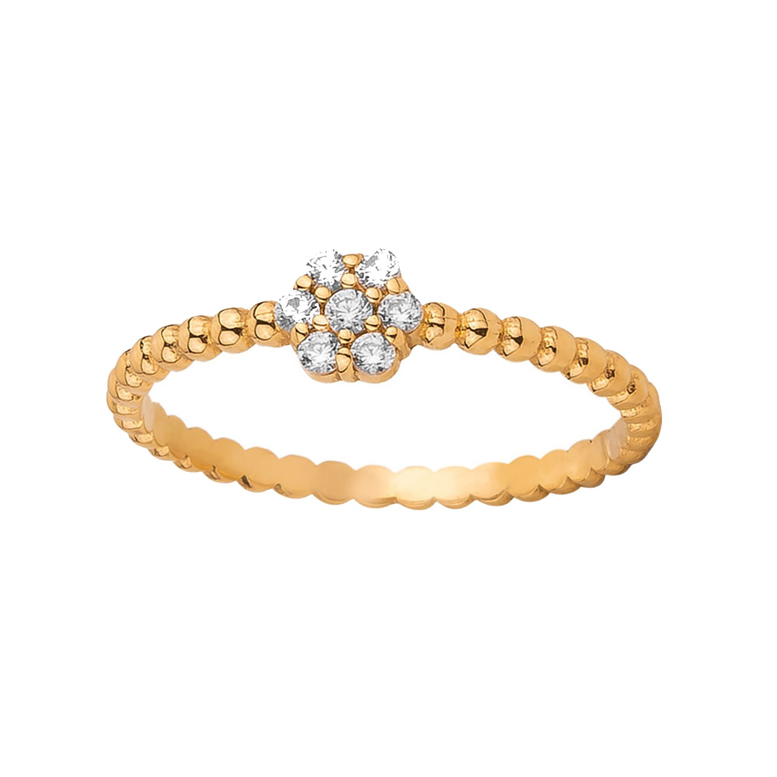 انگشتر طلا 18 عیار زنانه کیا گالری مدل AR606 - - 1