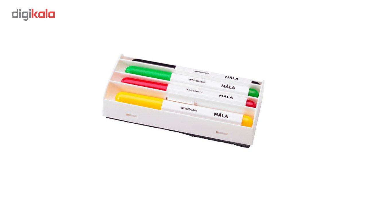 ماژیک وایت برد 4 رنگ ایکیا مدل Mala main 1 1