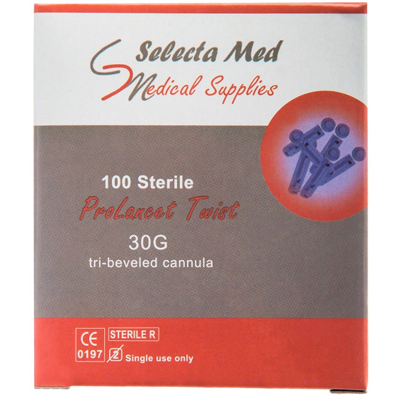 سوزن تست قند خون مدل Selecta Med 30G