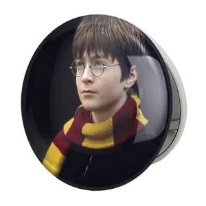 آینه جیبی خندالو طرح هری پاتر Harry Potter مدل تاشو کد 2464 