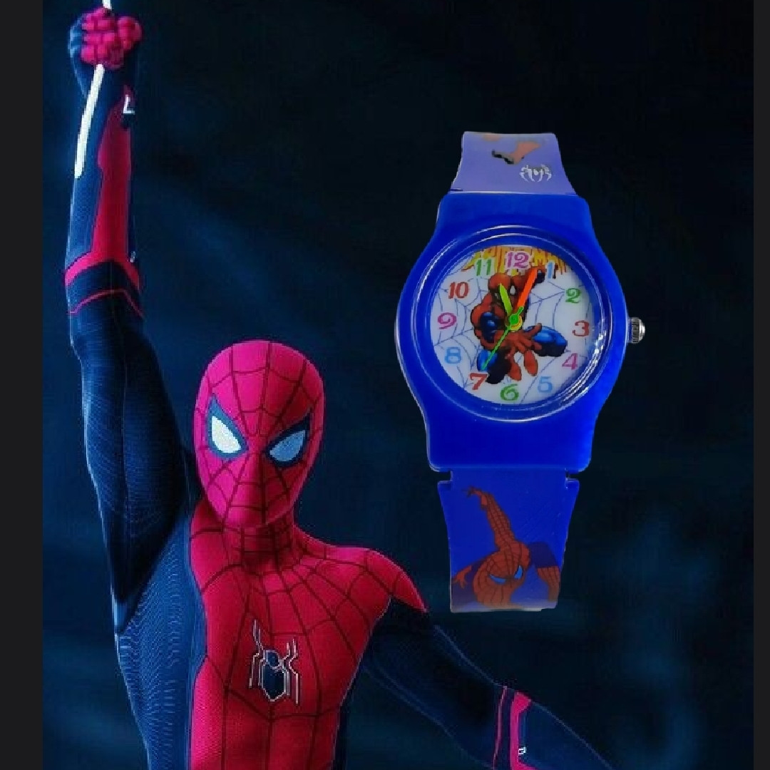 ساعت  مچی عقربه ای پسرانه مدل Spiderman