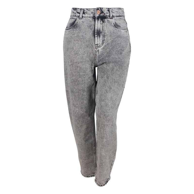 شلوار جین زنانه زیبو مدل 011325-DARK GRAY