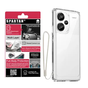 Spartan Airbag Cover For Xiaomi Redmi Note 13 Pro Plus with strap