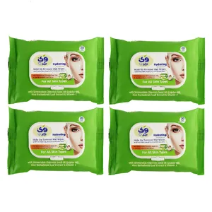 دستمال مرطوب وی کر مدل Jojoba-Aloe Vera چهار بسته 20 عددی
