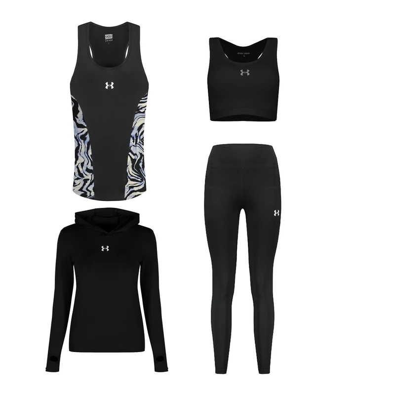 ست چهار تکه لباس ورزشی زنانه مدل 1801-8101-4104-176