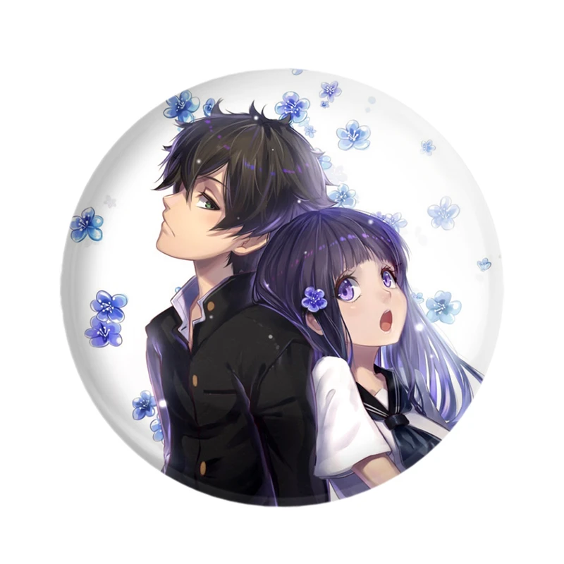 مگنت خندالو طرح چیتاندا و اورکی انیمه هیوکا Hyouka کد 17115