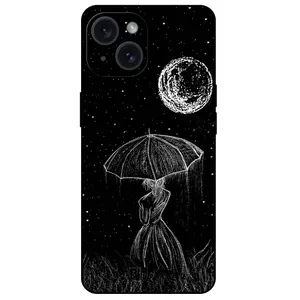 Megafone Girl and Moon 1369 Cover For Apple iPhone 15