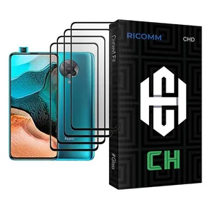 Ricomm CH Glass MIX004 Screen Protector For Xiaomi Redmi K30 Pro Pack Of 4