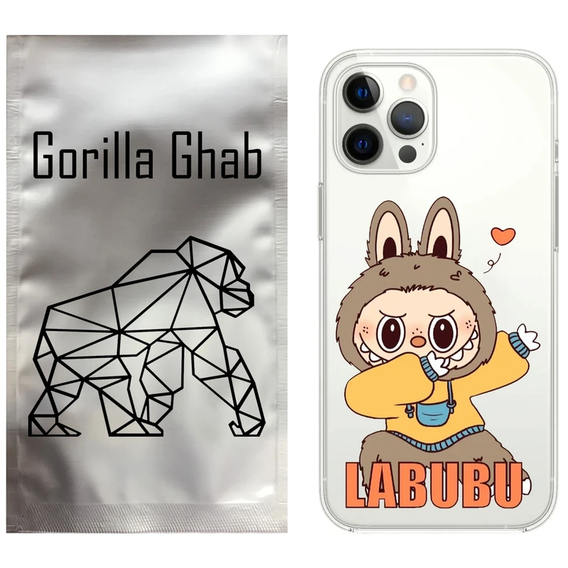 کاور گوریلا قاب مدل CLG کد 104 طرح Labubu مناسب برای گوشی موبایل اپل iPhone 13 Pro Max