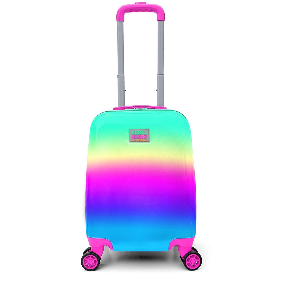چمدان کورال های مدل رنگین کمان کد 16711