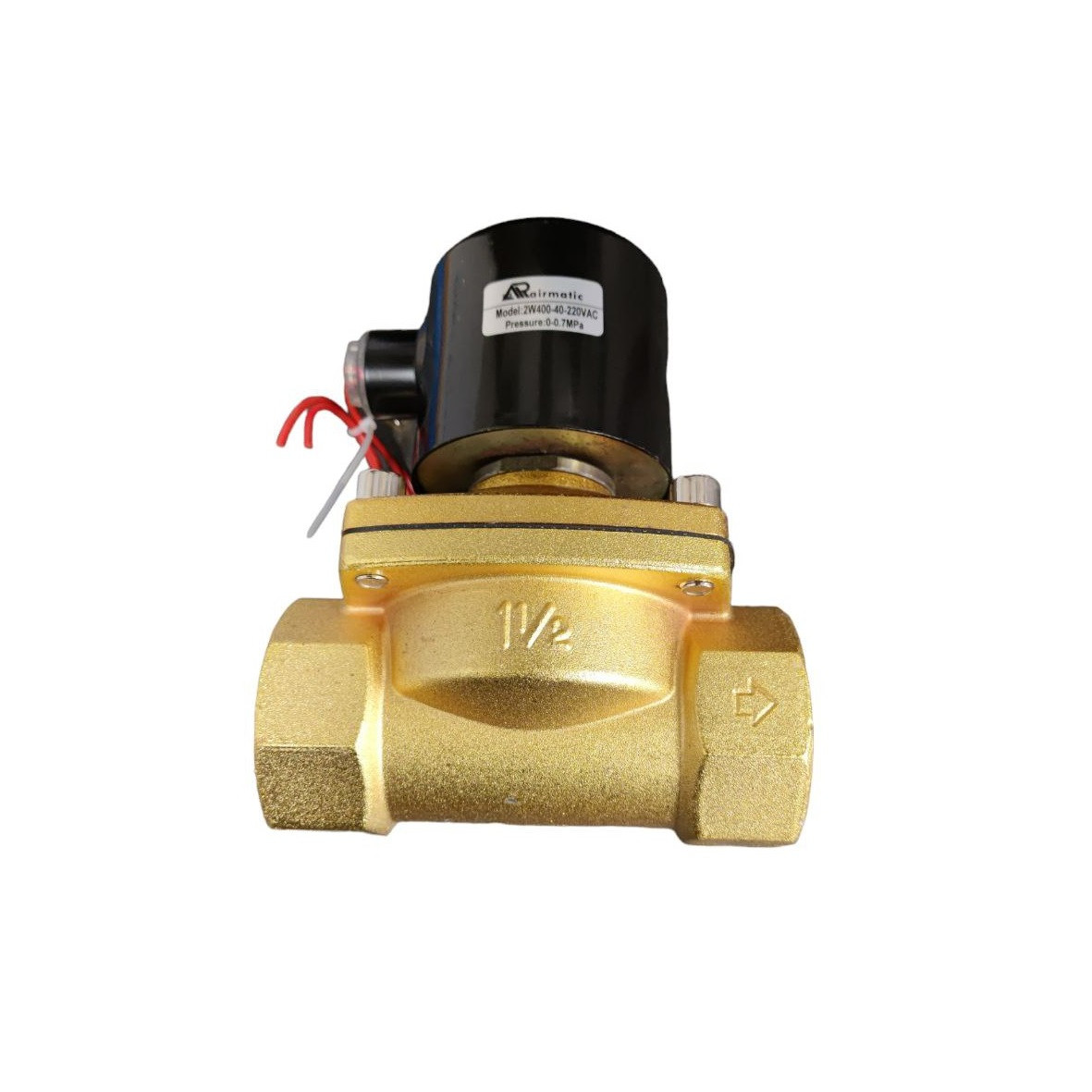 شیر برقی ایرماتیک مدل 24VDC 1-1/2