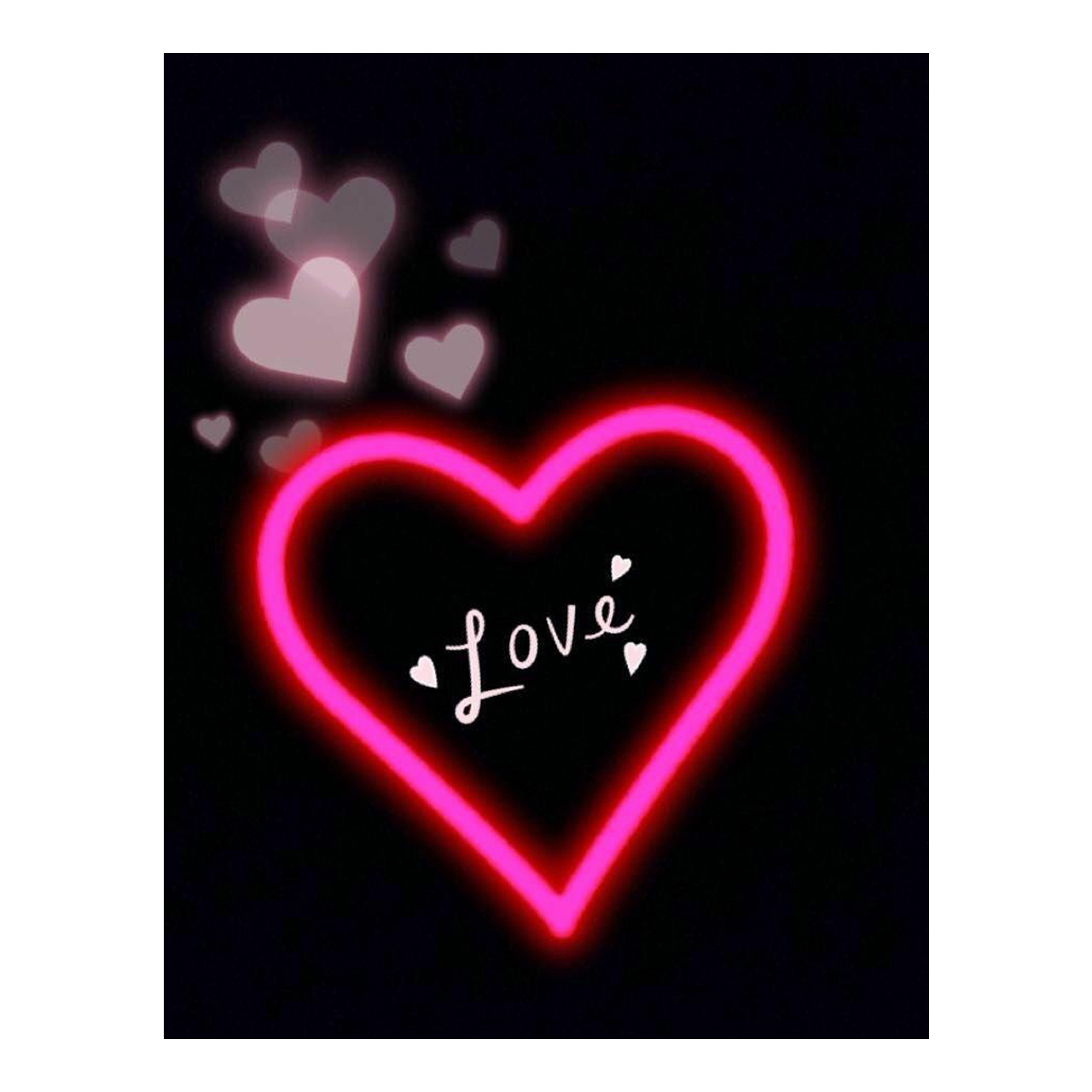 کارت پستال ماهتاب طرح LOVE کد 1615