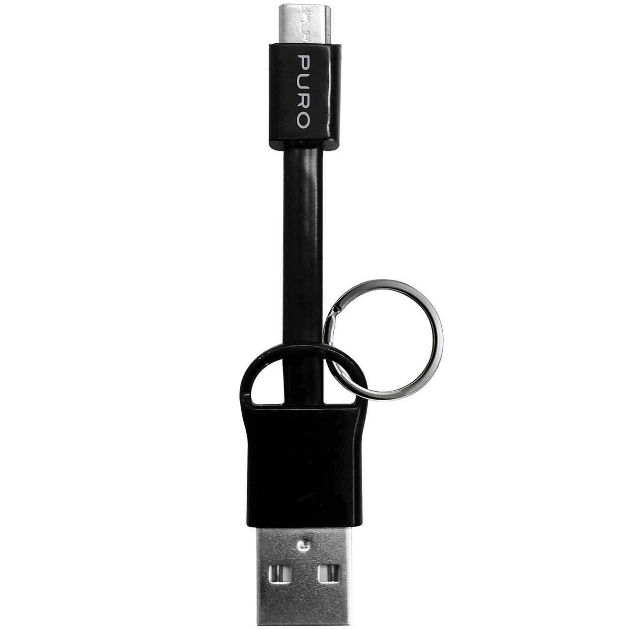 کابل تبدیل USB به microUSB پورو مدل Keychain طول 0.05 متر