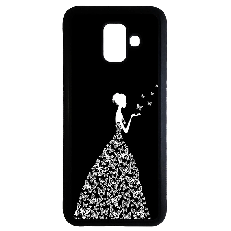 کاور طرح دخترانه کد 9406 مناسب برای گوشی موبایل سامسونگ galaxy a8 2018