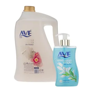 مایع دستشویی اوه مدل Velvet Touch وزن 3750 گرم به همراه مایع دستشویی اوه مدل آلوئه ورا وزن 500 گرم